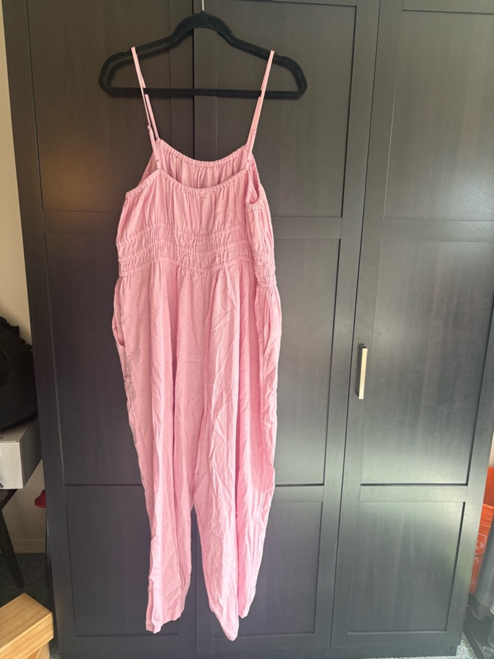 Old Navy Linen Blend Cami Jumpsuit - Picture 3 of 4